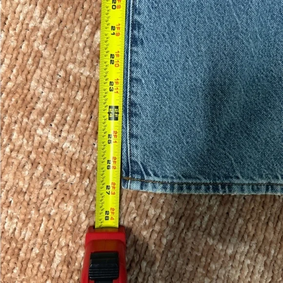 Pacific Sunwear Light Blue Relaxed Straight Leg Dad Jeans - Picture 6 of 7